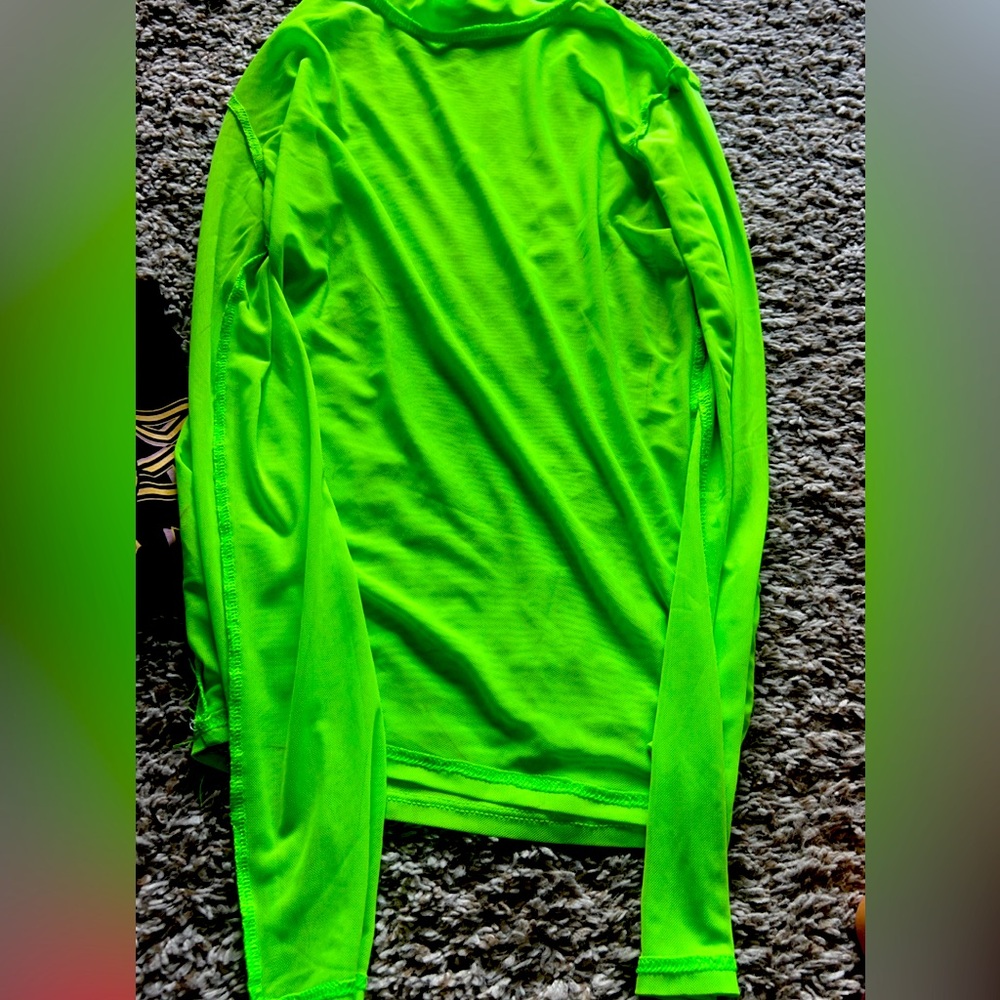 Neon mesh shirt